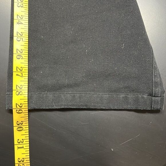 Black Stretch Denim Pants By Pick & Peck. Size 8 - Picture 2 of 5